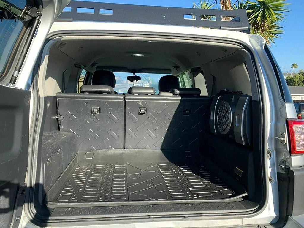 Design Mat Mat Toyota – Non-Slip Mats Cruiser Trunk Liner to Laser Raised Cars Weather-Resistant Pre-Cut Trunk – Easy Install Cargo – FJ Lip – for – Trunk for Car 2007-2014 EACCESSORIES with EA Rubber
