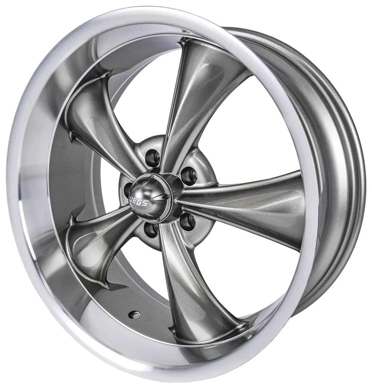 20 Wheel x Size: Resto-Rod 681339 JEGS 4.75 x Pattern: 8.5 Back 5 Bolt Spacing:
