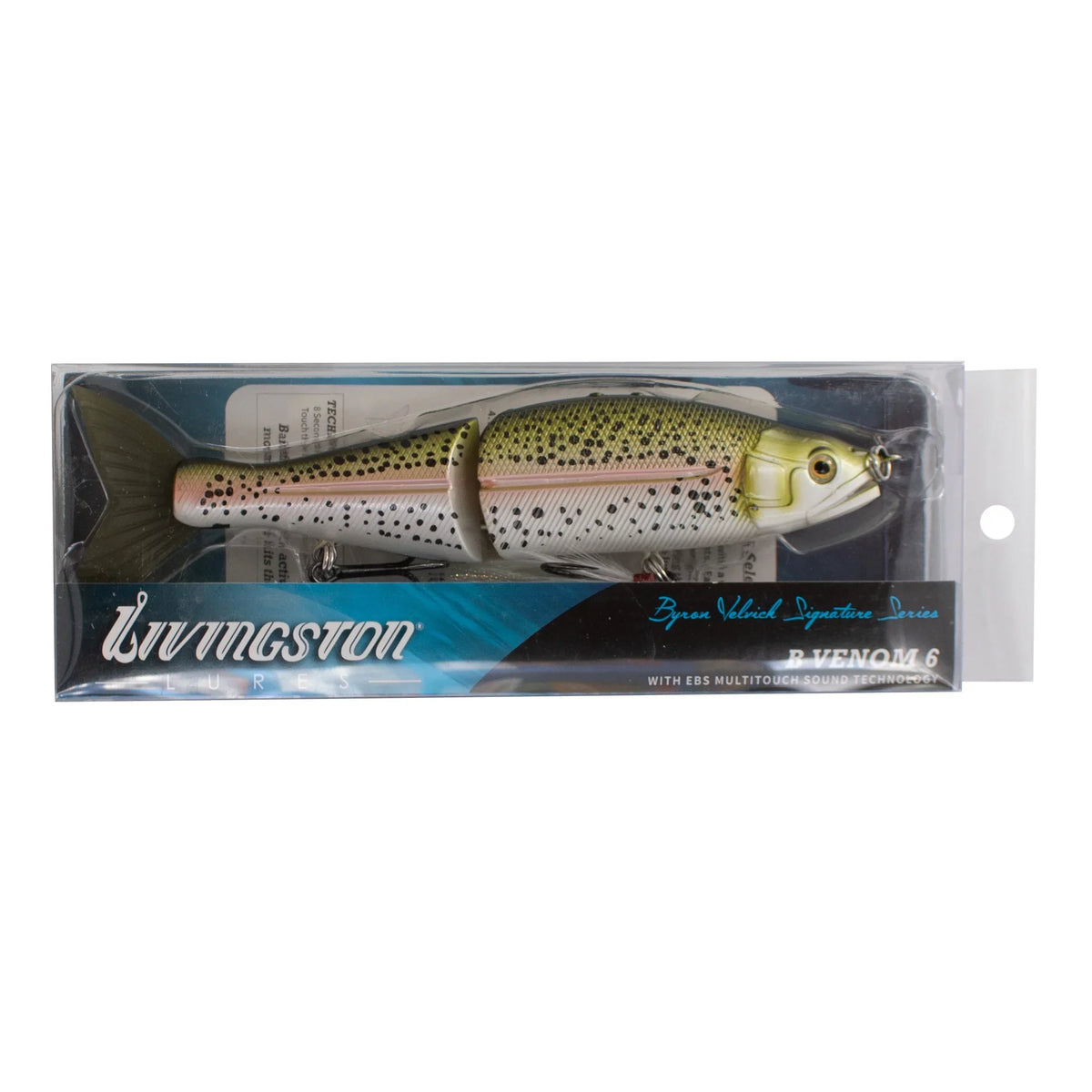 Lures Swimbait Venom Series-Speckled B³ Trout Livingston 6