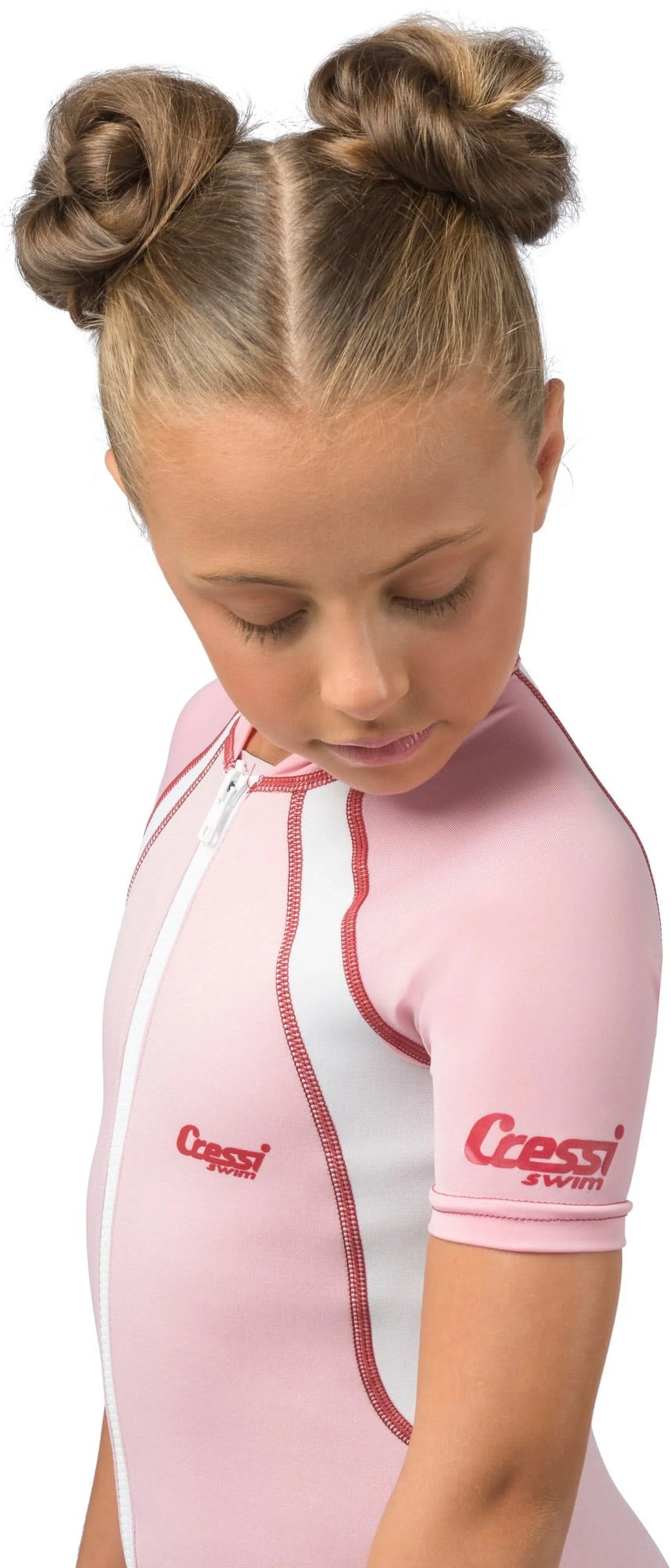 Pink Wetsuit Girls 1.5mm (Pink, Shorty X-Large) Cressi