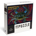 Puzzle, 1000 Crab Jigsaw Blue Annapolis, Mosaic Lantern Piece Maryland, Press