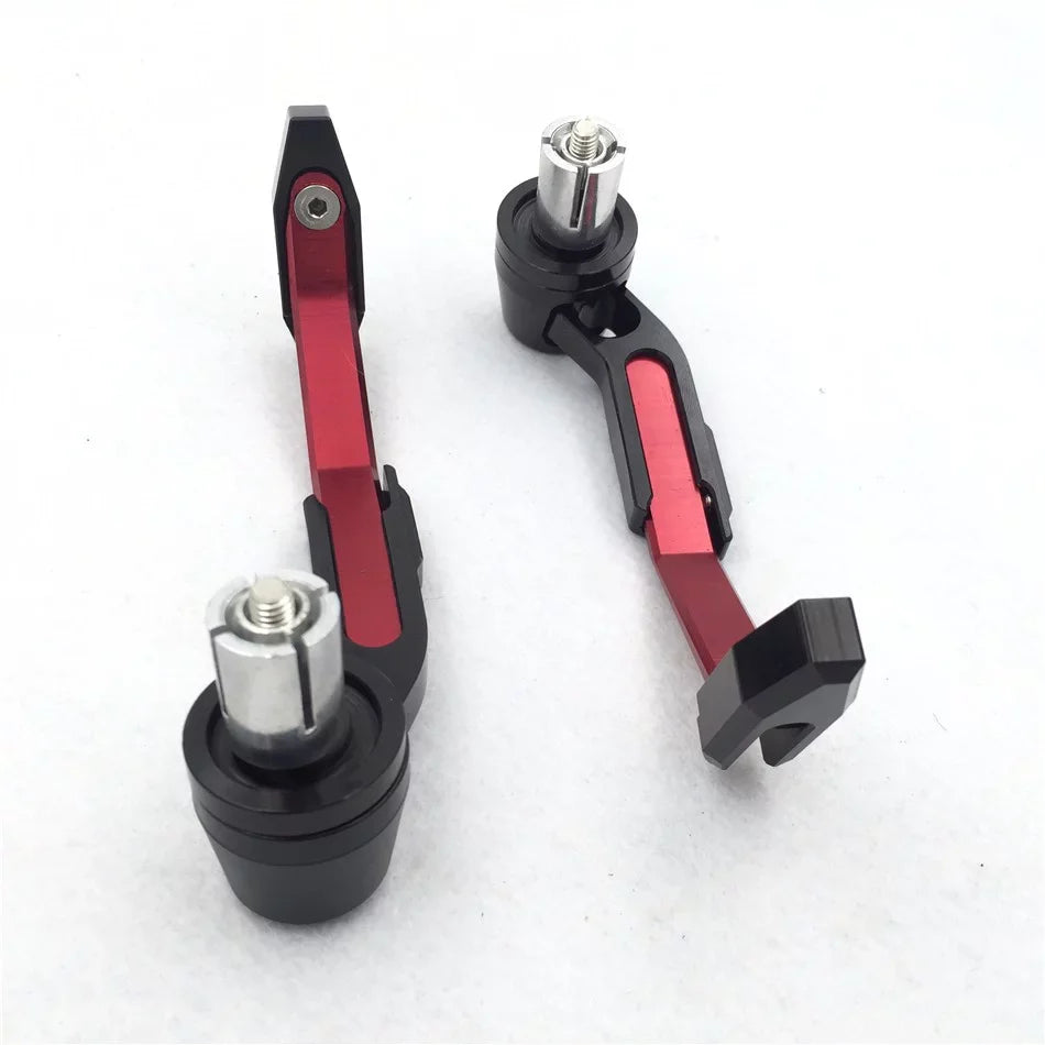 Clutch Climber Aprilia Protector For 22mm Black GSXR Ninja Kawasaki Suzuki Motorcycle CNC Length DR GSX Red Angel Brake Guard RM Total Proguard Protect Levers HTT-MOTOR Hayabusa Pro Adjustable