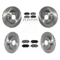 Front AWD Transit Hyundai For Kit And Brake Pads Rear 2022 With Electric Kona Semi-Metallic - Disc K8S-103756 Auto Parking Rotors