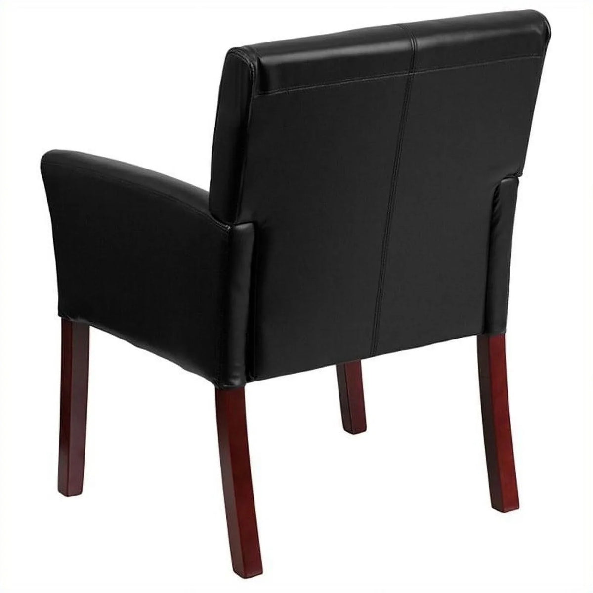 Kingfisher Legs Executive Lane Side with in Guest Chair Mahogany Black