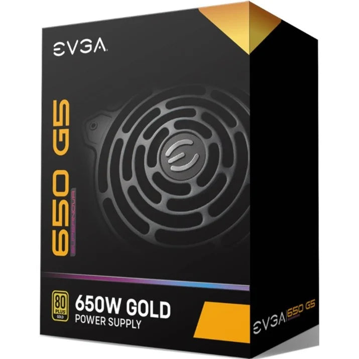 10 80 Mode 220-G5-0650-X1 Eco EVGA Compact 650 Self Fully Supply Fan, Modular, Size, ON G5, Gold Power with Plus FDB 650W, Includes Tester, Power Year 150mm Warranty, SuperNOVA