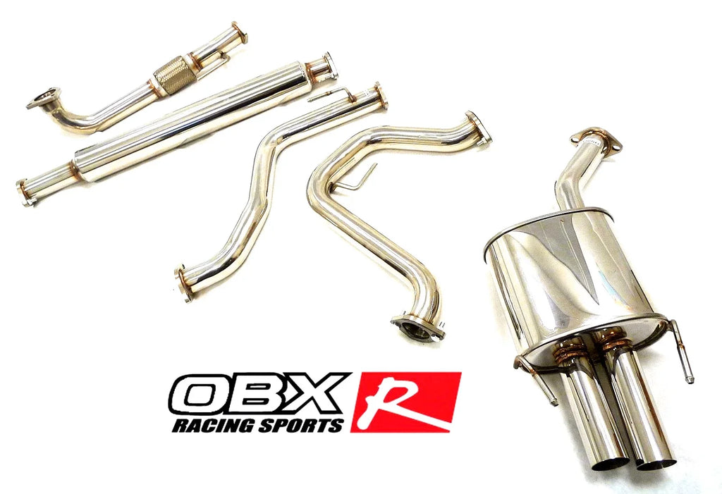 By Exhaust Catback OBX-RS 05 2.0L to Saab Fitment 9-3 11 For Stainless