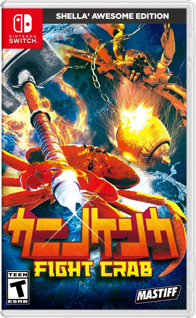 Fight Awesome Nintendo 859292000768 Crab: Switch, Mastiff, Shella' Edition,