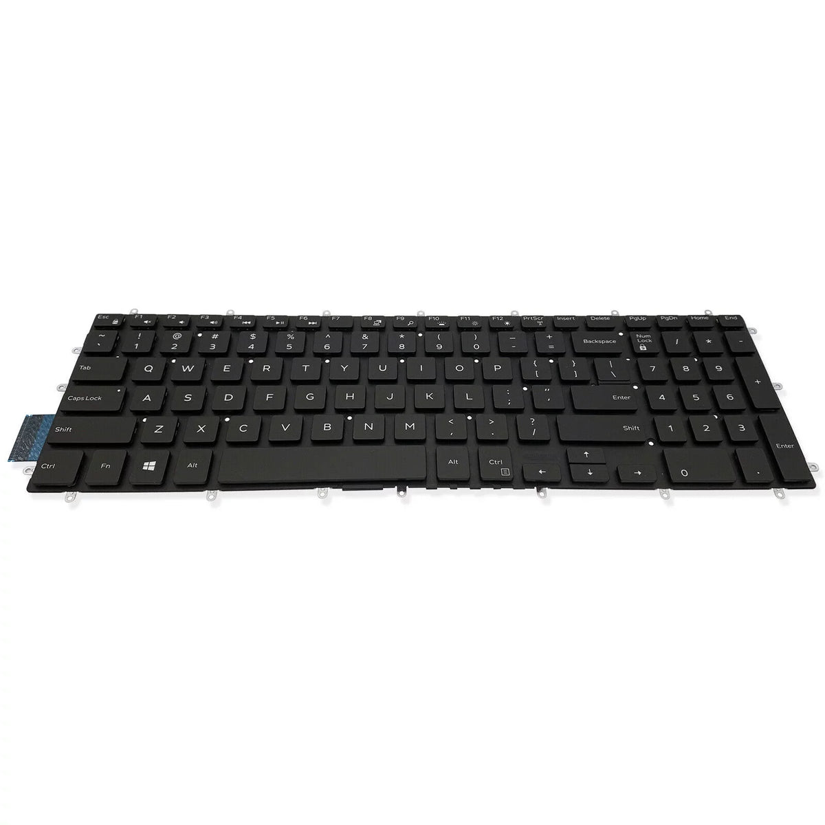 G7 7588 3590 Dell 5590 For Keyboard 5587 White 3579 G3 7790 7590 G5 Backlit Characters 3779
