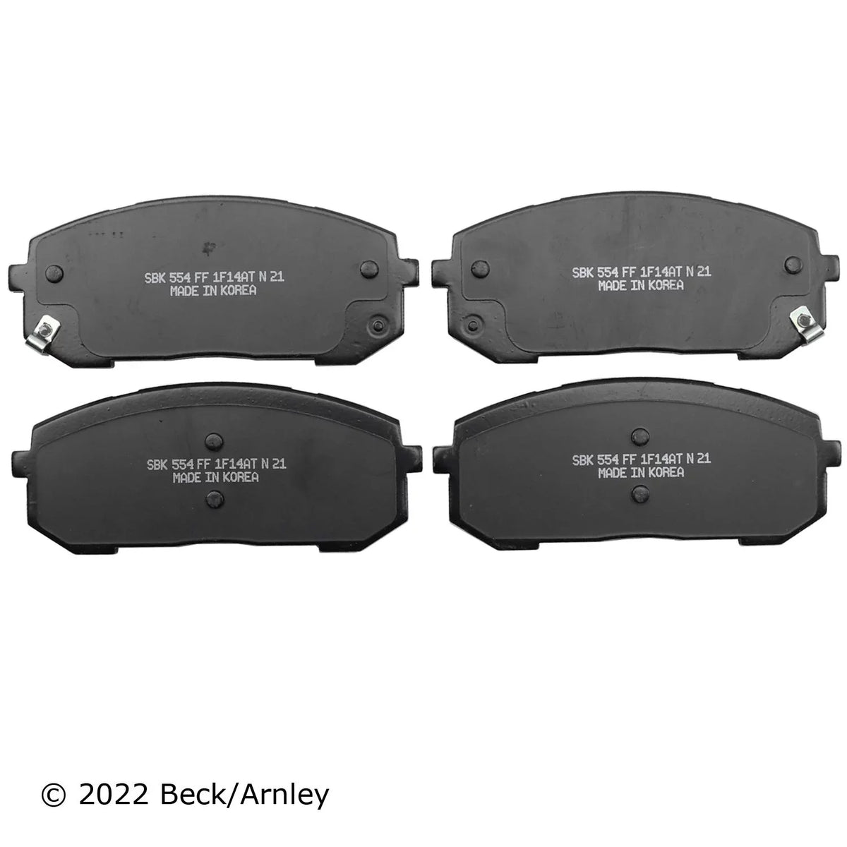 Premium Beck/Arnley 0892125 Brake Brand Pads