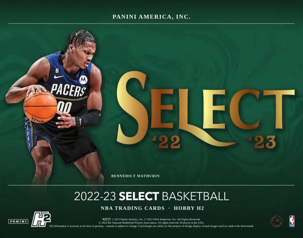Panini H2 Box Hobby Basketball Select 2022-23 Hybrid