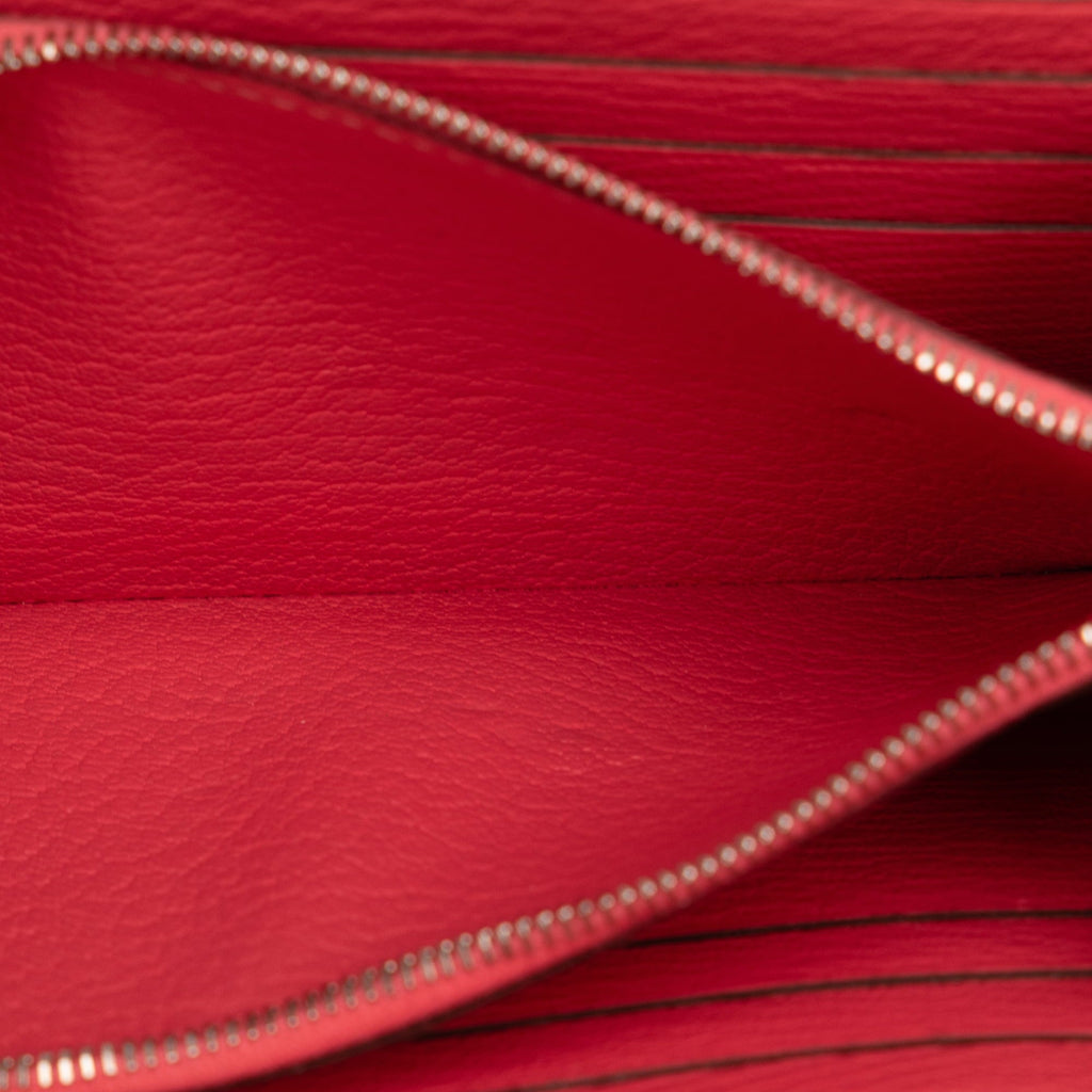 Kelly Wallet Leather Classic Pink (Good) Authenticated Unisex Chevre Long Pre-Owned Calf Hermès Wallets