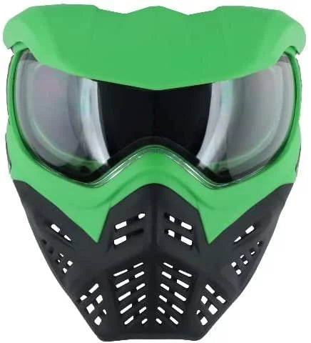 Goggle Green Thermal Clear Mask Black 2.0 V-Force Lens Paintball - Venom w Grill