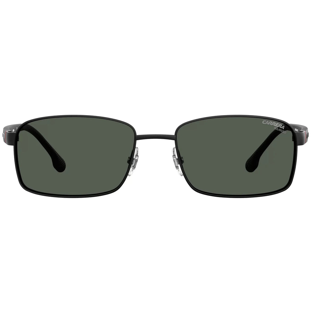 Men's Sunglasses, 58mm, 8037/S Black/Polarized 18mm Carrera Gray, Rectangular