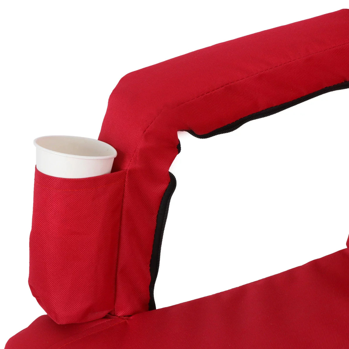 Positions High - Quality Seat, Cup Water-Resistant Black Tiltable ZENSTYLE 8 Holder Stadium Additional Durable