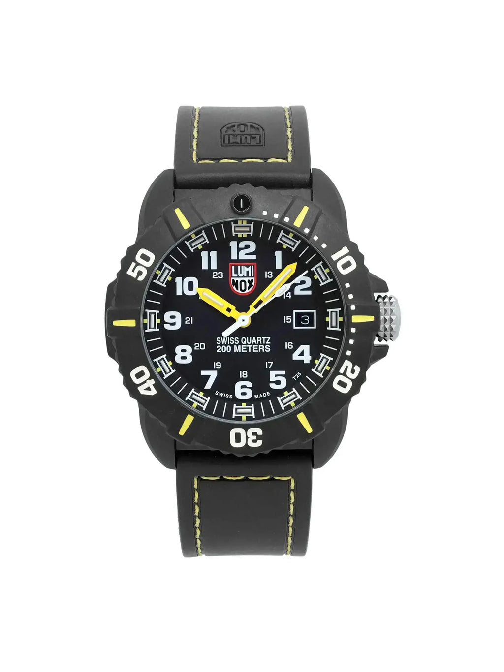Pre-owned Quartz Luminox Coronado XS.3025 44mm Carbon Navy Watch Seal (Good)