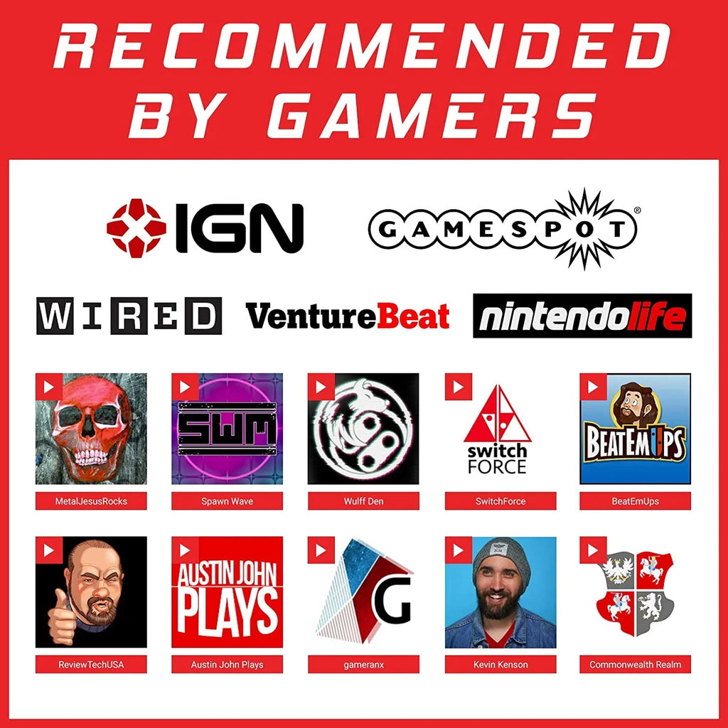 Rail a Bundle, Profile Elite Switch Thumbsticks+1 C-C Case with Cable. The Pro Gen and OLED JoyCon BONUS: Grip, 3 2 Compatible Satisfye USB includes: Elite Bundle Accessories - ZenGrip Low