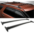 Ford 2Pc Police Interceptor Explorer Aluminum Roof Bar Rack Utility Black For