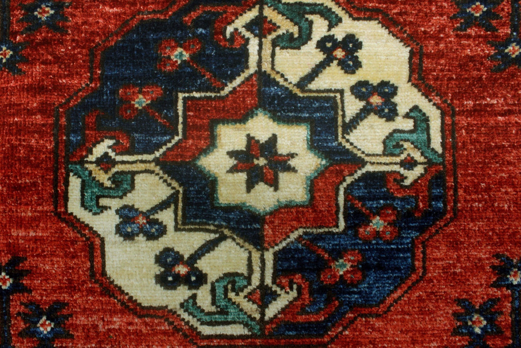 9'10" Maysa 8'3" Rug, Aria x Red/Blue