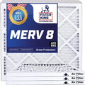 MADE Size: | | | Filter Actual .75" 9 IN 8 MERV Pleated Air 9x36x1a x x Filters | Furnace HVAC 36 USA Filter A/C King 4-PACK
