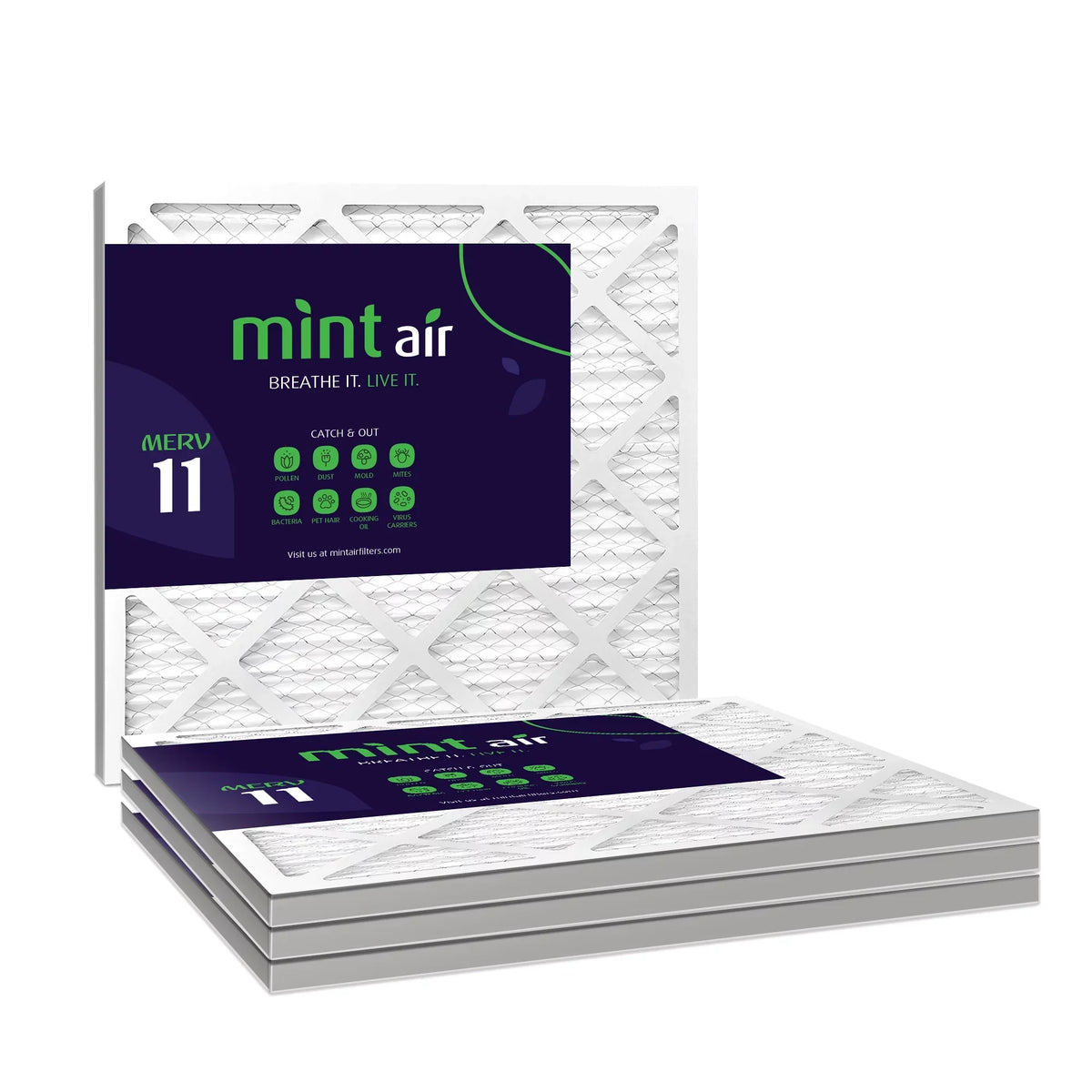 Air MERV 1000, Filters, 4-Pack Filter, 11, 20x25x1 Air Filter, Simply Furnace MPR AC