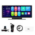 Car Car Positioning Angle Dash Video Viewing 10.26in 170 System Cam Navigation Recorder DVR Docooler Car Multi-language Auto Global Degree Recorder Dual Camcorder Lens Night Wide
