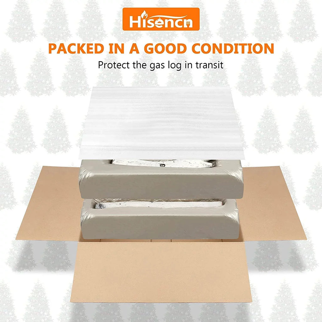 Logs, Birch Indoor Fireplace, Gel, Logs Fireplaces, Decor Ethanol, Inserts, Gas Ceramic Fireplace White Electric Gas Gas Outdoor 6 or for Hisencn Propane, Indoor Gas Pcs Vented, Fireplace