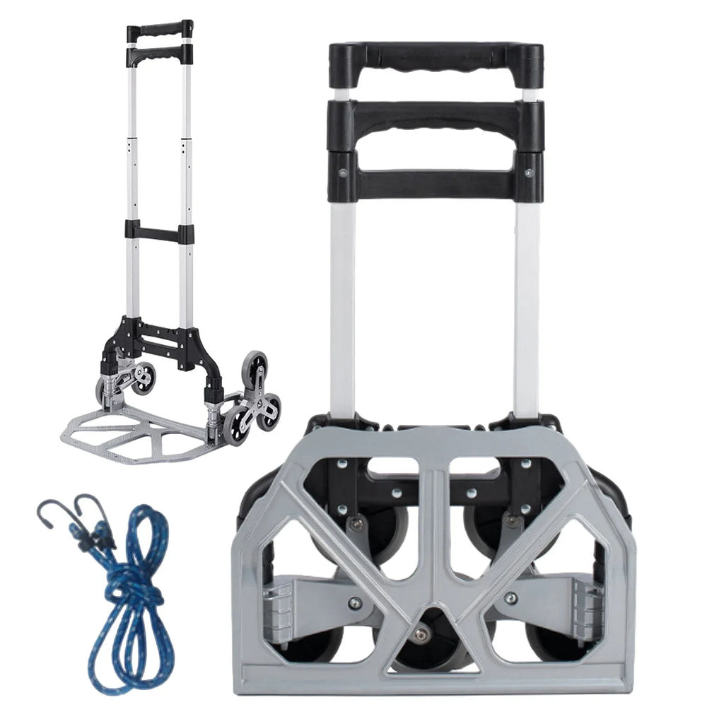 Folding With Heavy Dolly Workplace, Stairs Duty Portable Warehouse Moving, Distribution Truck Luggage, TOPATY Trolley Wheels | Travel, Collapsible | For For Moving Shopping,