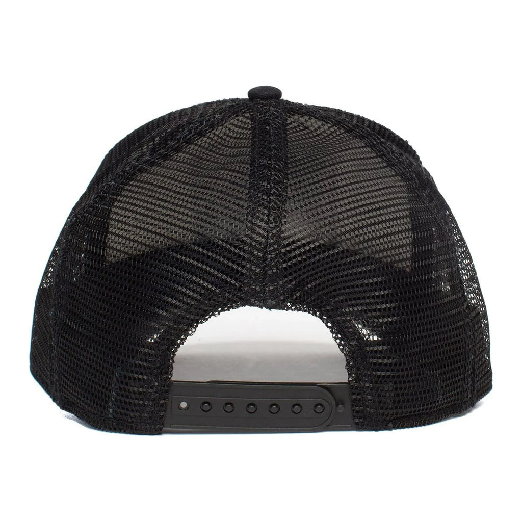 Black Original Bros. Hat, Adjustable (White Trucker One Size Goorin Unisex Tiger), Snapback Farm The