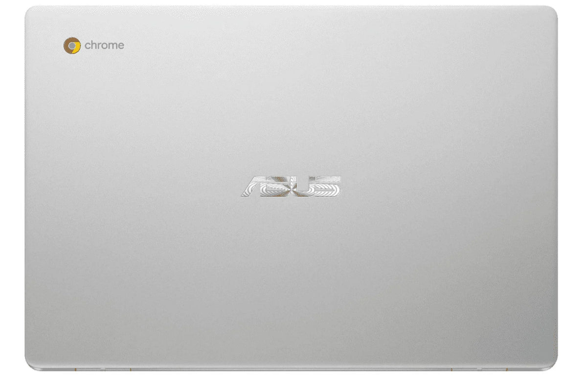 14" WiFi, FHD Laptop Celeron OS 64GB 14 USB LPDDR4 RAM, Chrome Intel eMMC, C423NA 8GB N3350 Computer, Silver, Chromebook Bluetooth, Asus (Renewed) 802.11AC Type-C, Processor,