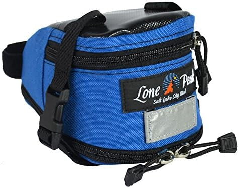 1000 Seat Blue Mount The Lone Peak Bag Expandable Bag | Bag | | Bike Durable | (Made Nylon - USA) in Pack Mini-Wedge Seat | Superior Bikepacking Saddle D Bicycle