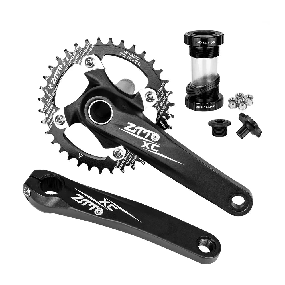 MTB Speed Cassette Groupset Flywheel Chain 1x10 Derailleurs Bike Crankset MTB Tomfoto 11-50T Speed for Mountain Bike 10 Shifter