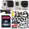Camera 1080p White CHDHE-301 Kit Action Restored 35-In-1 GoPro Edition Accessory With HERO3 (Refurbished) Camcorder