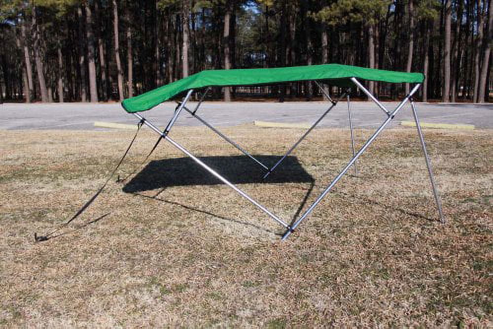 Kit, New (FAST Wide, 54" Hardware TO DELIVERY) Wide / SHIPPING Green Frame, and 8' High, Boat 8' Canopy, Deck Vortex Top 1 Pontoon Complete - 91-96" Long, Bow 4 Bimini BUSINESS 4 DAY