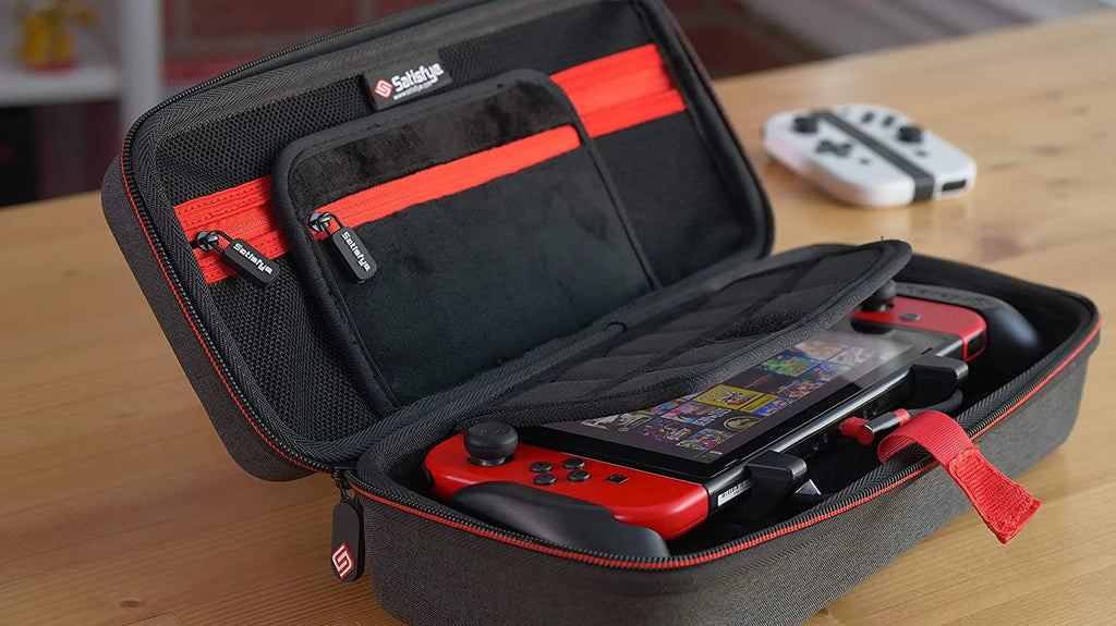 Rail a Bundle, Profile Elite Switch Thumbsticks+1 C-C Case with Cable. The Pro Gen and OLED JoyCon BONUS: Grip, 3 2 Compatible Satisfye USB includes: Elite Bundle Accessories - ZenGrip Low