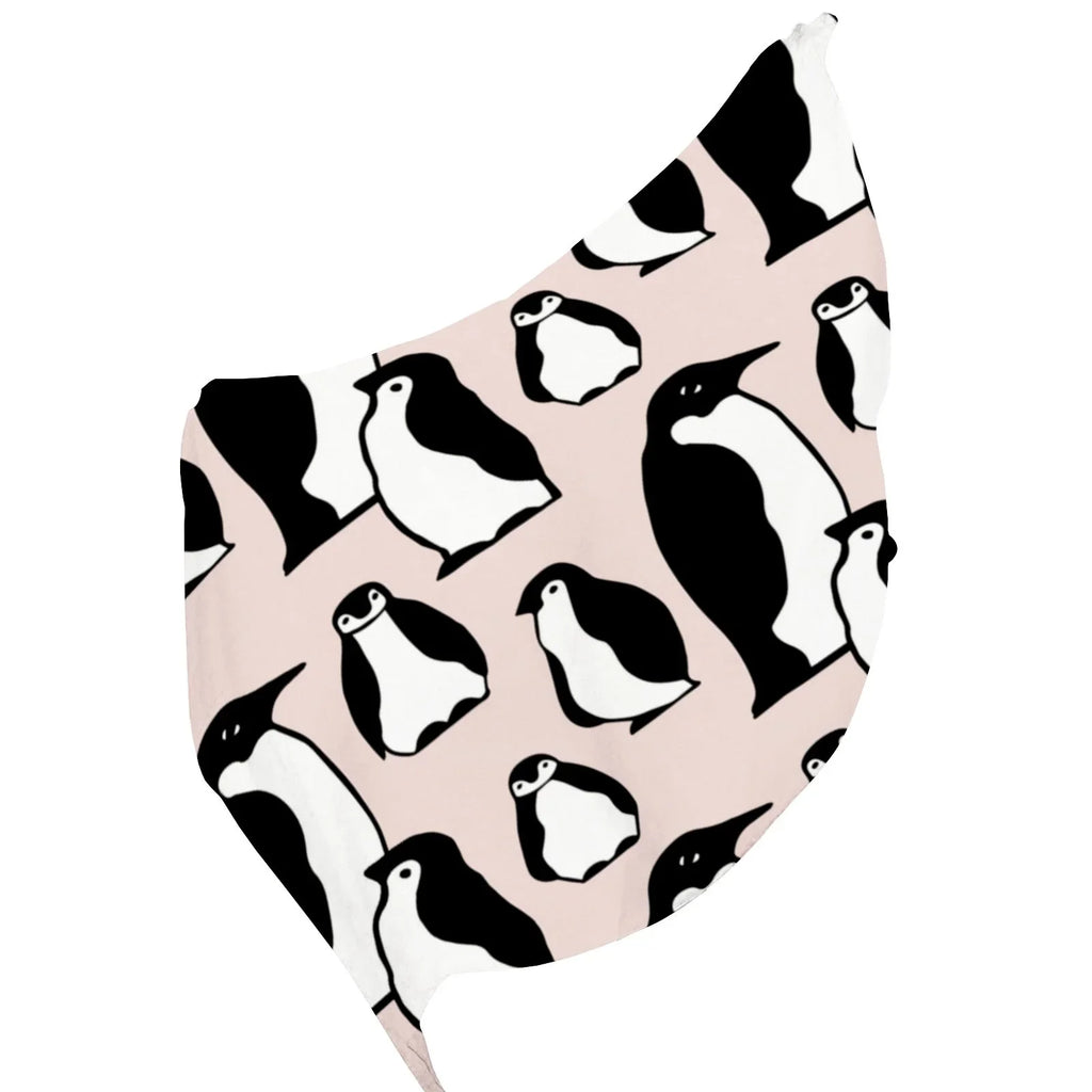 Headscarf Hair Packed Wraps FREEAMG Silk Sunscreen Large Scarf Penguins Gift for Neck Long Wraps Oblong Women Shawls