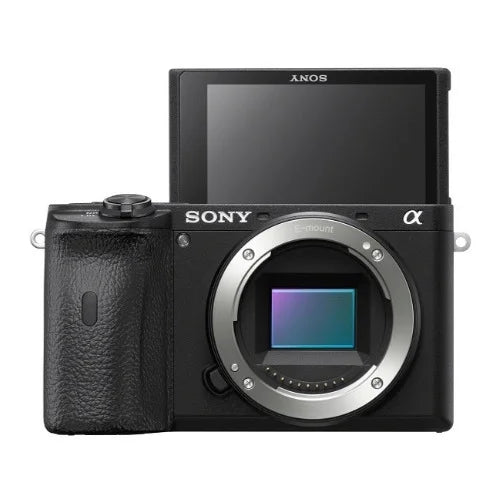 Accessories Camera Only) Mirrorless Sony with (Body Alpha Bundle APS-C a6600
