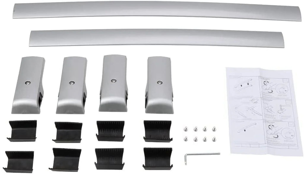 Subaru XV Side 13-22 NIXFACE Rails Luggage Roof Bars Rack Cross for with Crosstrek Rack