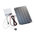 Solar Air Pump Pond Pump Solar Pump,Aquarium Eco Pond Air Hydroponics Aerator Silent Friendly,6V Oxygenator Solar jicheng for Powered