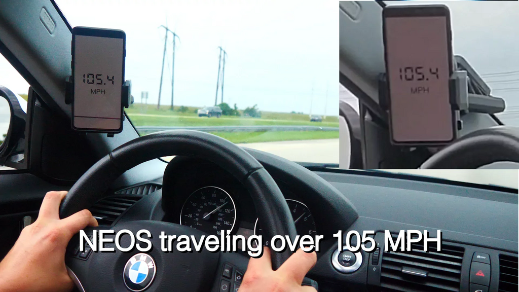 Best Smartphones (Mount NEOS Mount iPhone, Huawei, Windshield Phone Boat Version Magnetic and for Reliable Car Nokia, Vehicle Samsung, Holder D) Universal LG, and Moto,