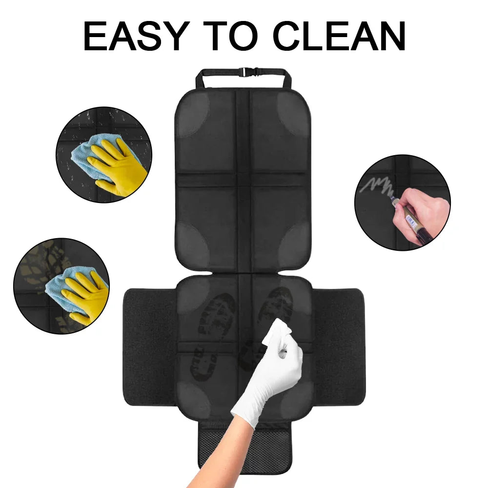 and Protect Padding Protector Non-Slip Thickest Pockets Seat Baby Child 2Pack for Car and Backing with Pet Seats Mesh