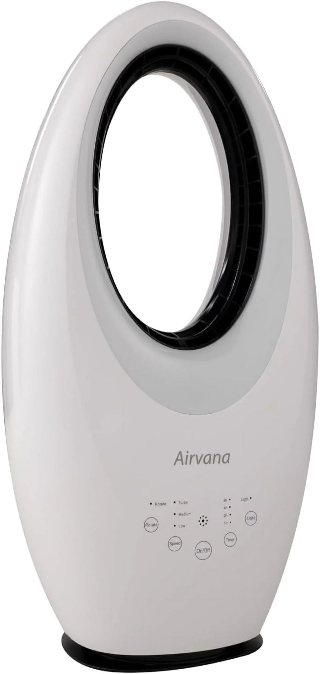 With Pearl White Bladeless AV1700FAN, Fan And Filter