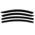 Ford for 2015-2020 in-Channel F250-F550 Ford Rain Extra 17-23), Window Visors, Vent Pieces F150 4 Deflectors, Guards - Glass SuperCab for (fit 230095 Voron Durable Window