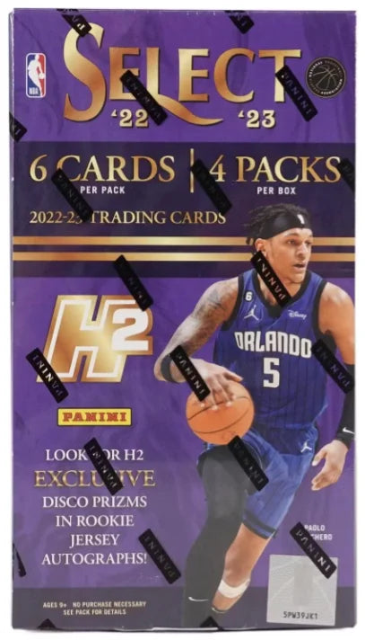 Panini H2 Box Hobby Basketball Select 2022-23 Hybrid