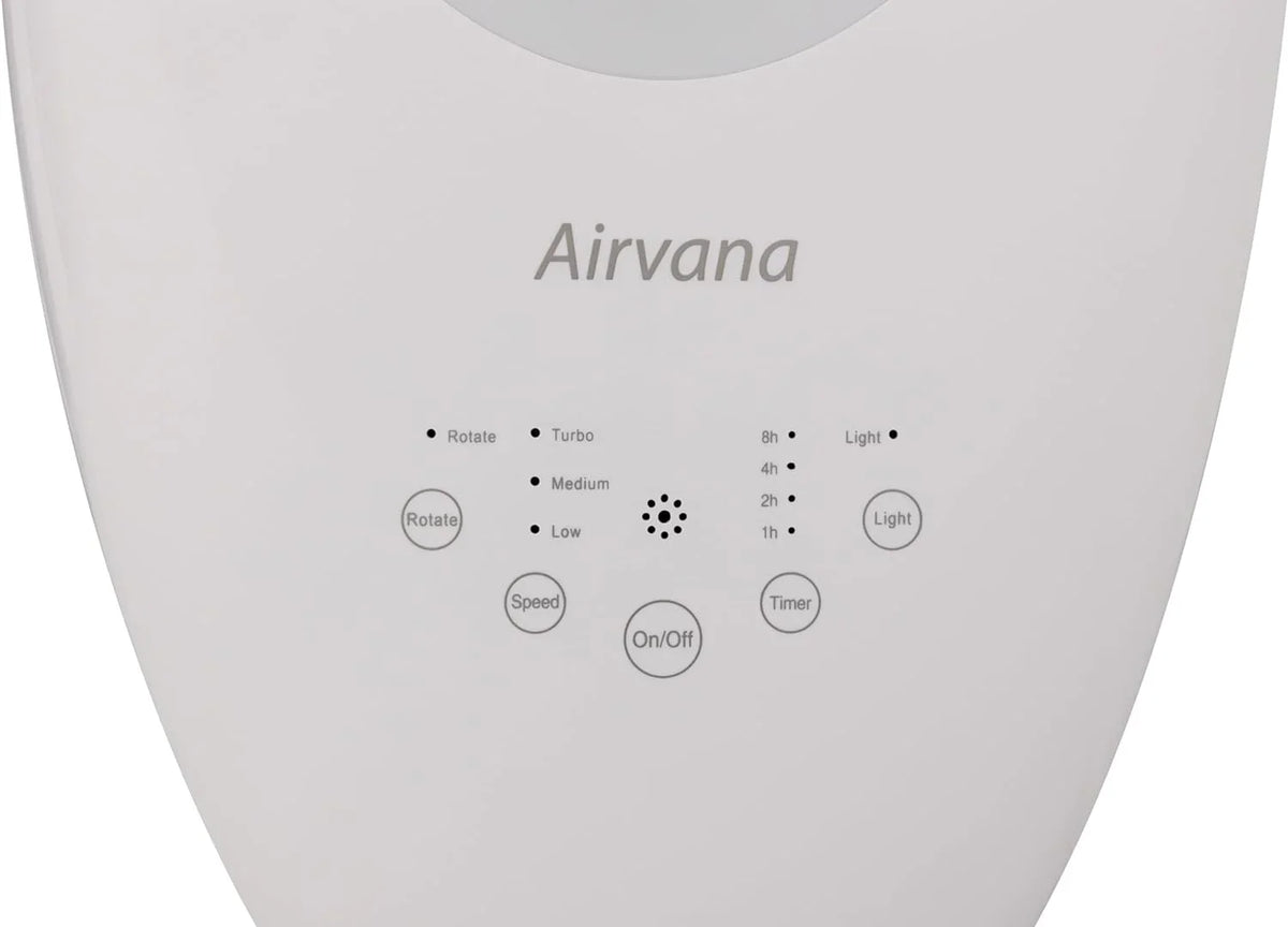 With Pearl White Bladeless AV1700FAN, Fan And Filter
