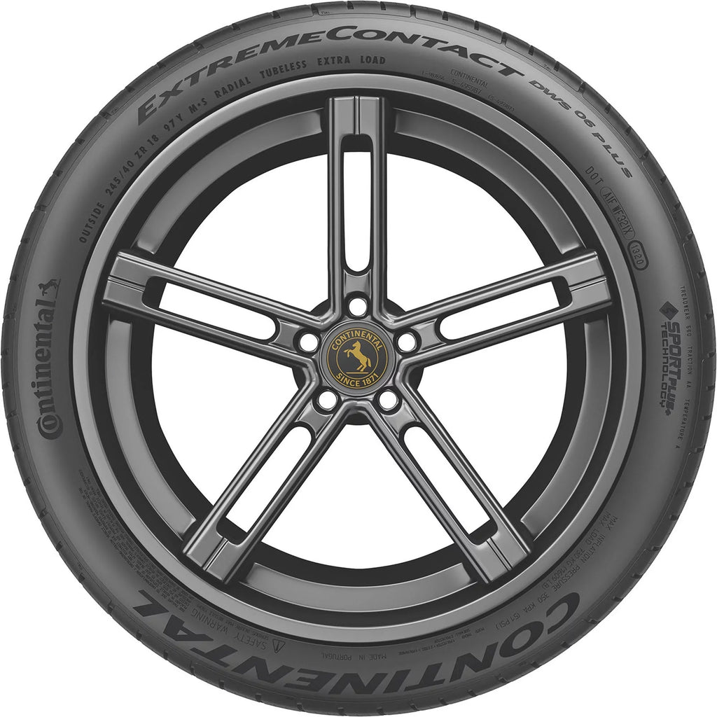 Fits: Z06, Season Corvette 95Y Edition Limited Chevrolet 427 Corvette Continental ExtremeContact Chevrolet All 275/35ZR18 2008 DWS06 Passenger Z06 2006-07 Tire PLUS