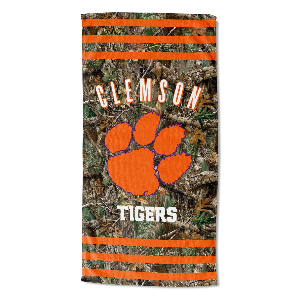 Three 30"x Tigers The Clemson Stripes Northwest Beach Towel 60" Group