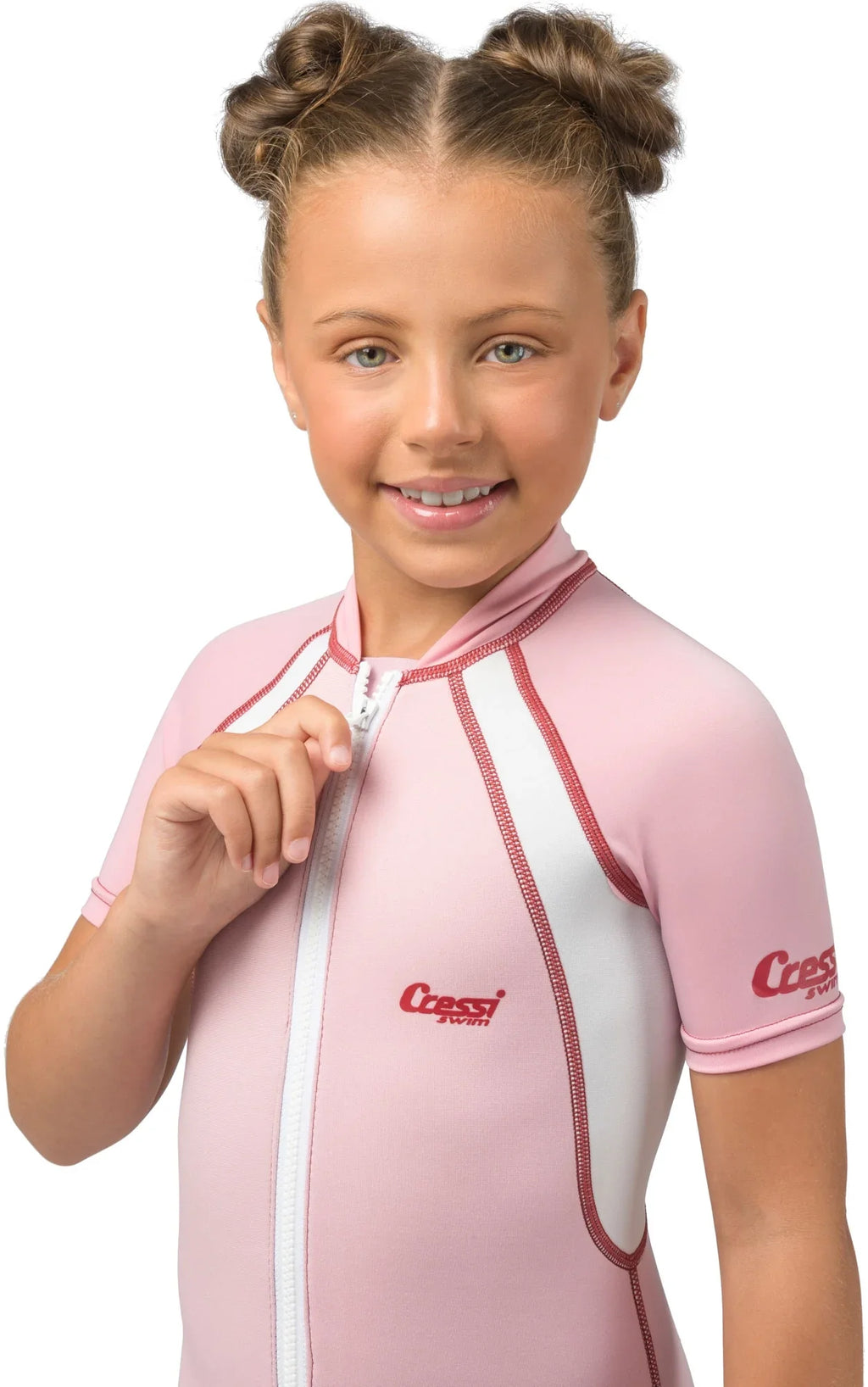Pink Wetsuit Girls 1.5mm (Pink, Shorty X-Large) Cressi