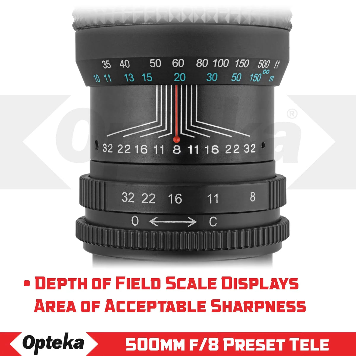 M2 for Lens Canon Telephoto M M6 M3 M100 Opteka M50 500mm f/8 EOS M5