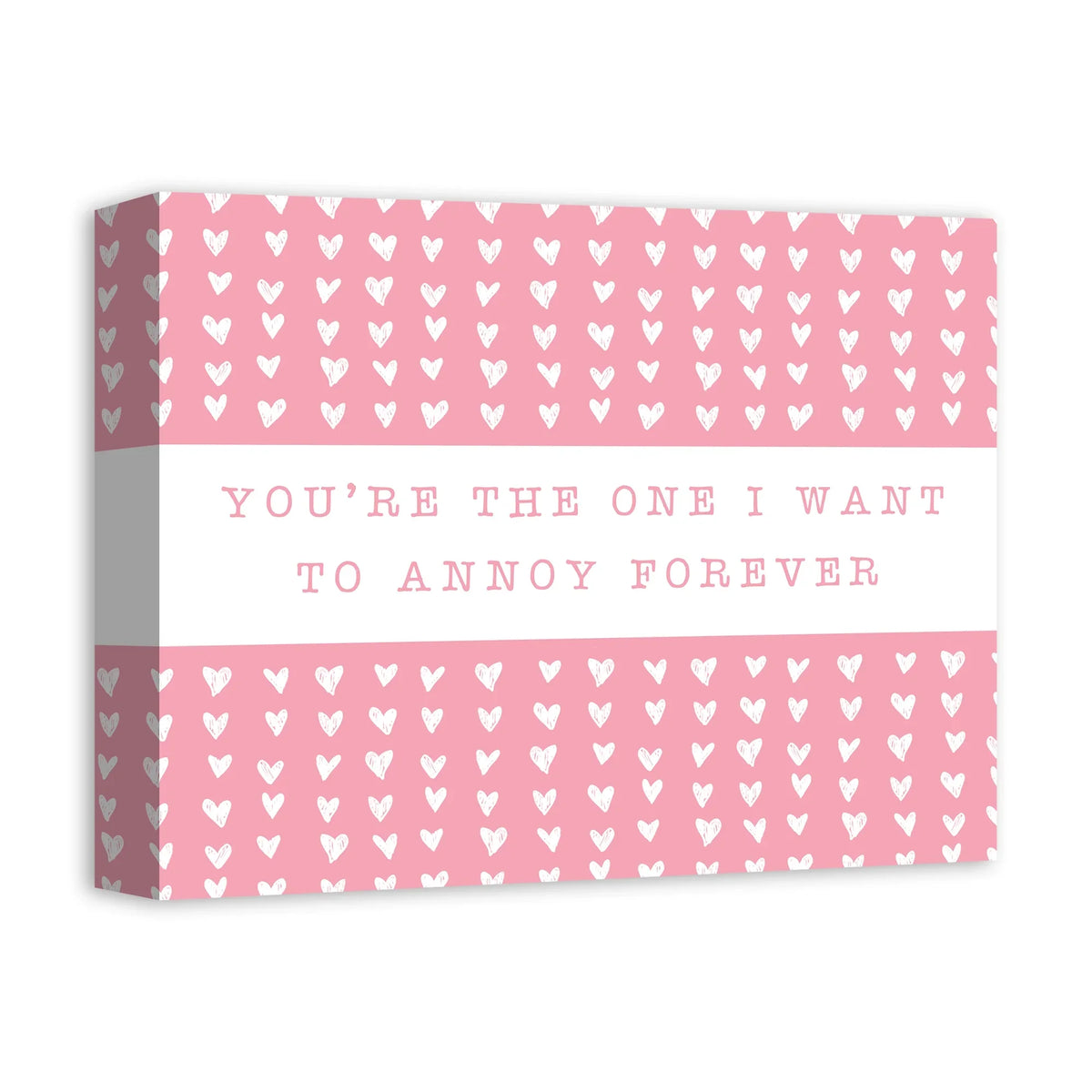 Pink Annoy x 14 Creative One 11 Products Forever Canvas Wall Art