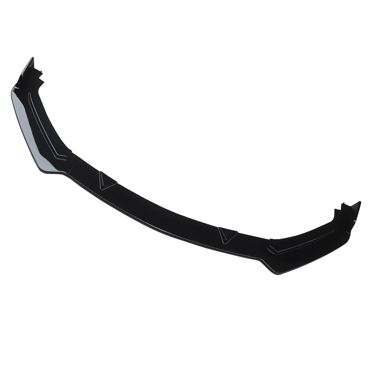 for Infiniti Q60 Front 3PCS 2017-2023 NINTE Gloss Bumper Lip Black